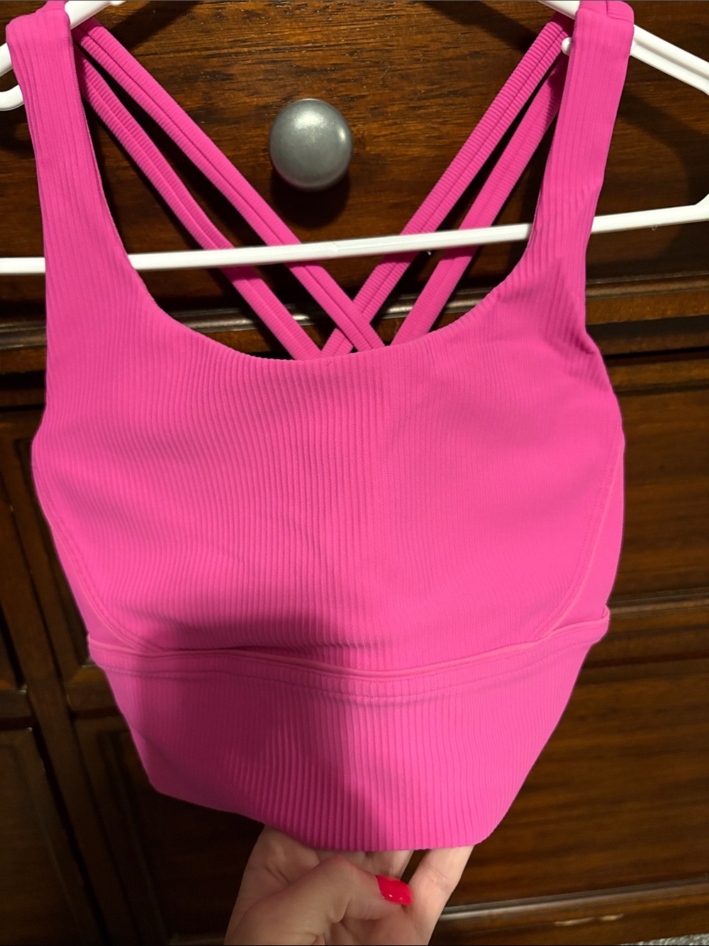 Lululemon Ribbed Long Line Energy Bra - Picture 2 of 5